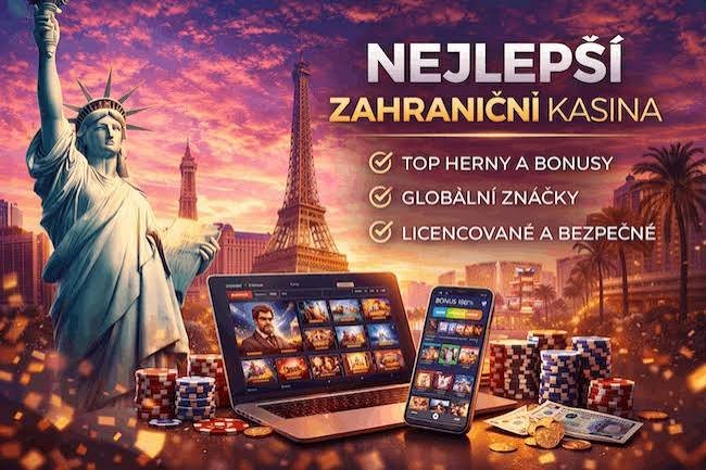 Zahraniční casina s licencí Bezpečné a výhodné hraní pro české hráče Zahraniční casina s licencí Bezpečné a výhodné hraní pro české hráče